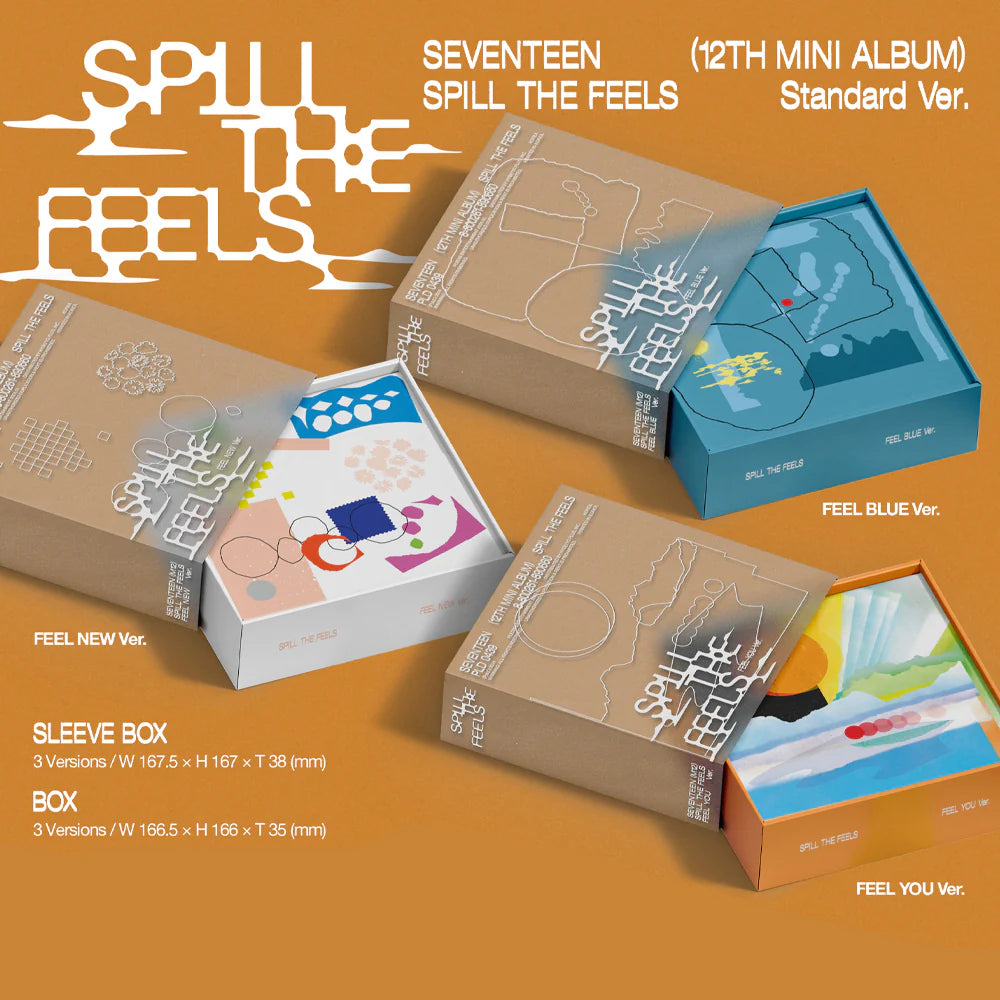 Seventeen album (Blue, New or Feel) & Nails bundle