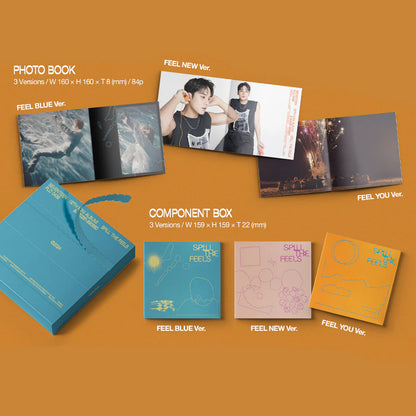 Seventeen album (Blue, New or Feel) & Nails bundle